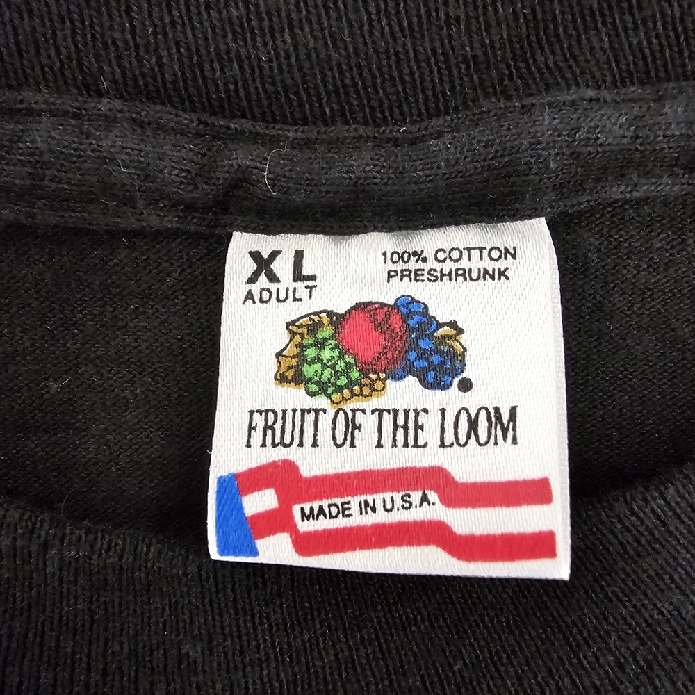 Vintage 1991 Dixie Blackened Voodoo Lager T-Shirt XL Made in USA Single Stitch - Picture 4 of 7